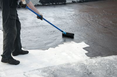 Roof Coating Application