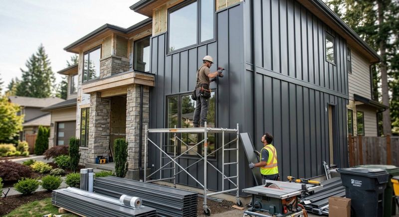 Sheet Metal Siding Replacement in Fairfield County, CT